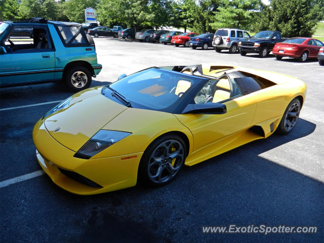 Lamborghini Murcielago spotted in Allentown, Pennsylvania