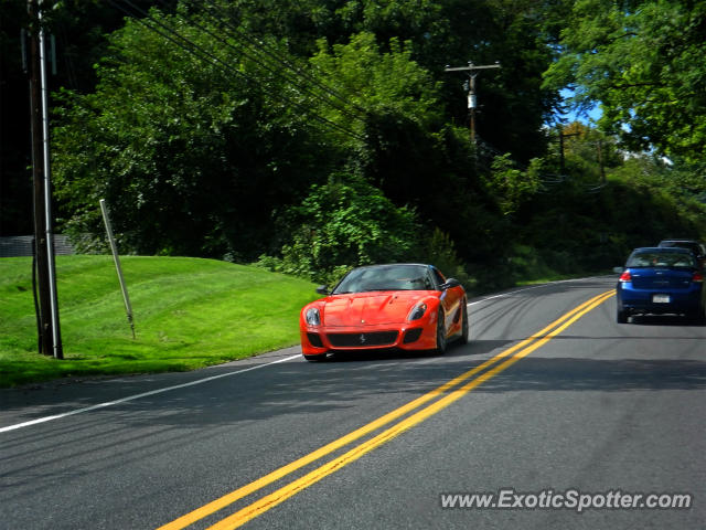 Ferrari 599GTO spotted in Allentown, Pennsylvania