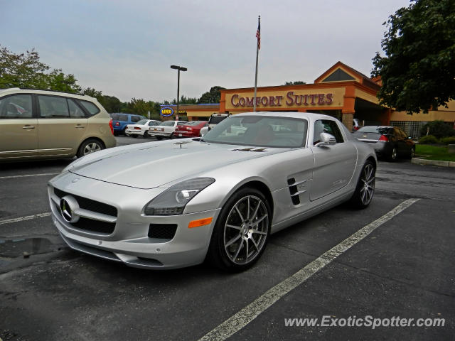 Mercedes SLS AMG spotted in Allentown, Pennsylvania