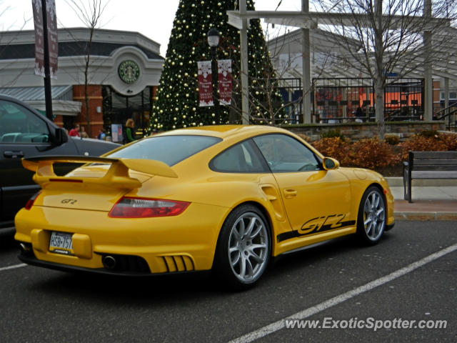 Porsche 911 GT2 spotted in Center Valley, Pennsylvania