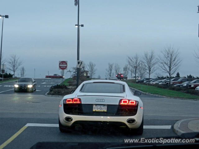 Audi R8 spotted in Center Valley, Pennsylvania