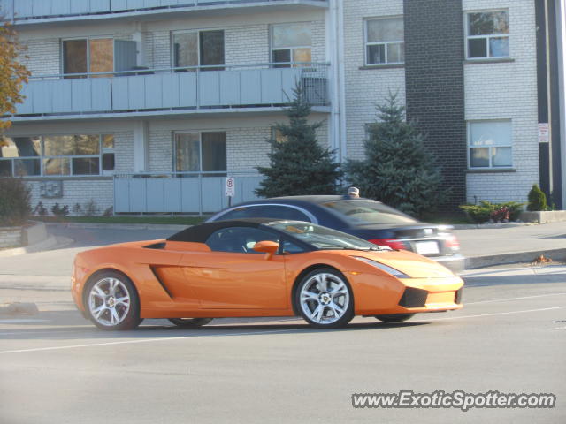 Lamborghini Gallardo spotted in Oakville, Canada