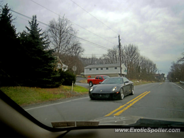 Ferrari 612 spotted in Walnutport, Pennsylvania