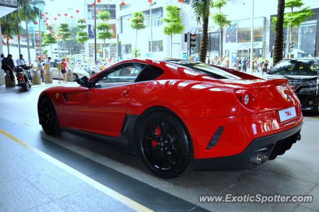 Ferrari 599GTB spotted in JW Marriot Kuala Lumpur, Malaysia