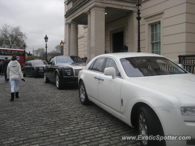 Rolls Royce Ghost spotted in London, United Kingdom