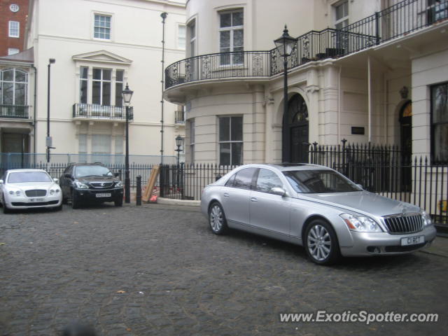 Mercedes Maybach spotted in London, United Kingdom