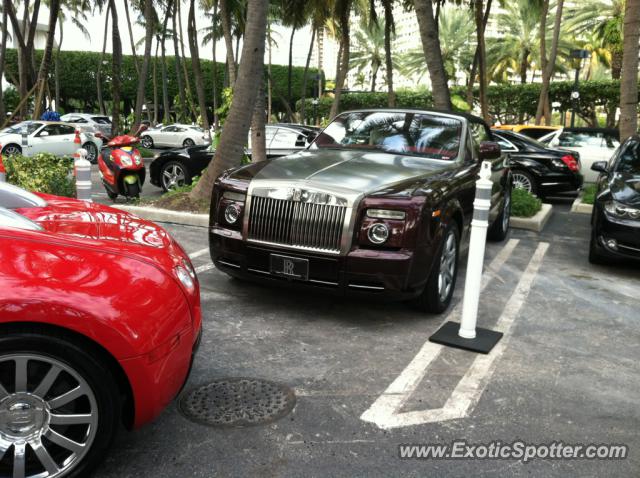 Rolls Royce Phantom spotted in Bal Harbour, Florida