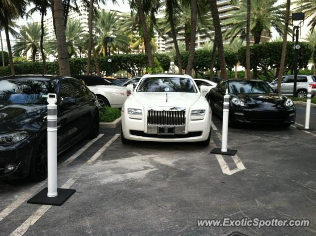 Rolls Royce Ghost spotted in Bal Harbour, Florida
