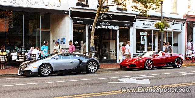 Bugatti Veyron spotted in Red Bank, New Jersey