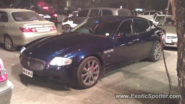 Maserati Quattroporte spotted in Mumbai, India