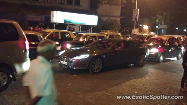 Aston Martin Rapide spotted in Mumbai, India