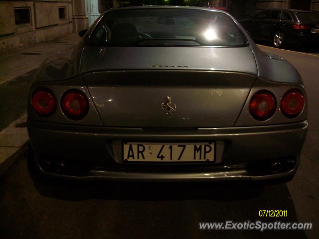 Ferrari 550 spotted in Milan, Italy