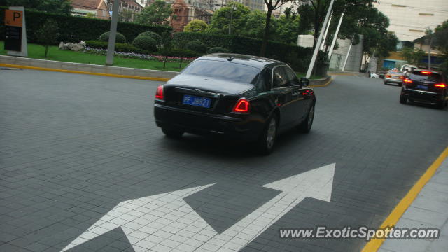 Rolls Royce Ghost spotted in SHANGHAI, China