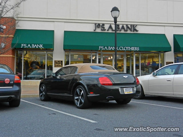 Bentley Continental spotted in Center Valley, Pennsylvania