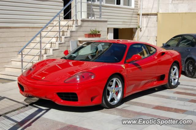 Ferrari 360 Modena spotted in Istanbul, Turkey