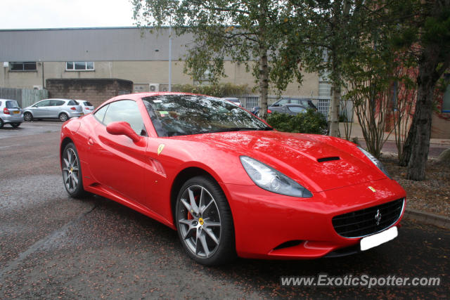 Ferrari California spotted in Belfast, United Kingdom