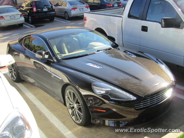 Aston Martin Virage spotted in Dallas, Texas
