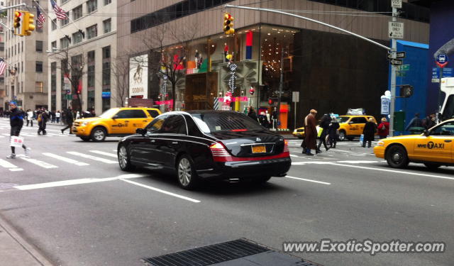 Mercedes Maybach spotted in New York City, United States