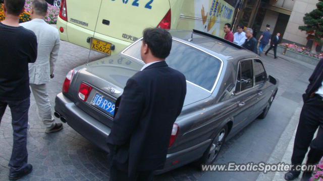 Bentley Arnage spotted in SHANGHAI, China