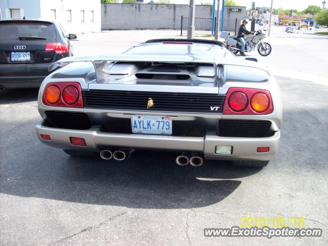 Lamborghini Diablo spotted in Niagara Falls,Ontario, Canada