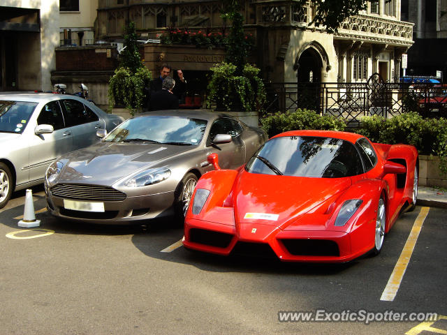 Ferrari Enzo spotted in London, United Kingdom