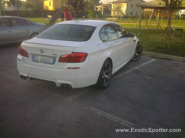 BMW M5 spotted in Padova, Italy