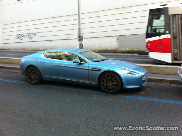 Aston Martin Rapide spotted in Prague, Czech Republic