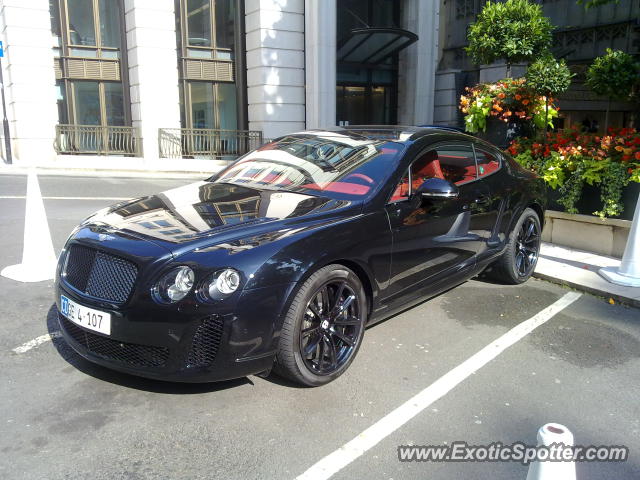 Bentley Continental spotted in London, Mayfair, United Kingdom