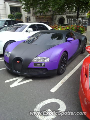Bugatti Veyron spotted in London, Mayfair, United Kingdom