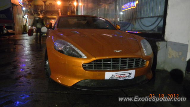 Aston Martin Virage spotted in SHANGHAI, China