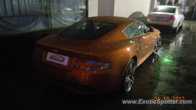 Aston Martin Virage spotted in SHANGHAI, China