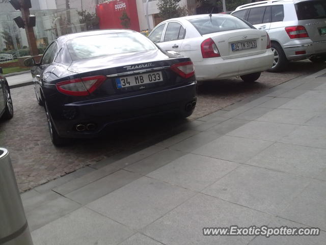 Maserati GranTurismo spotted in İstinye, Turkey