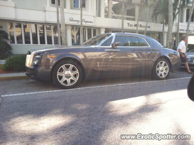 Rolls Royce Phantom spotted in Naples, Florida