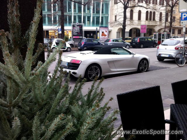 Audi R8 spotted in Padova, Italy