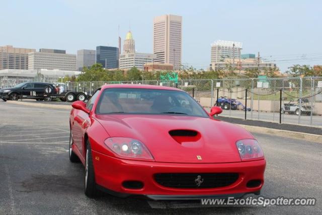 Ferrari 575M spotted in Baltimore, Maryland