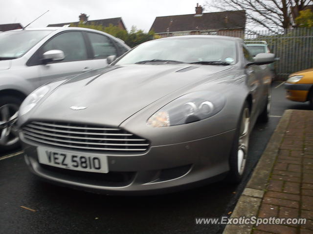 Aston Martin DB9 spotted in Belfast, United Kingdom