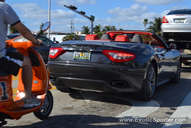 Maserati GranTurismo spotted in Miami, Florida