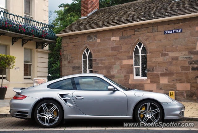 Porsche 911 Turbo spotted in Hereford, United Kingdom