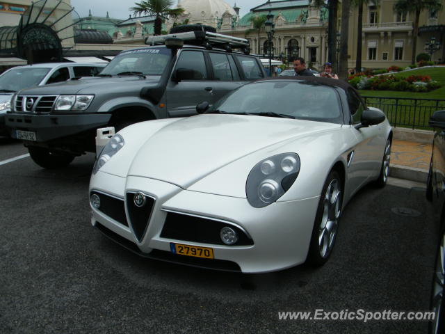 Alfa Romeo 8C spotted in Monte-Carlo, Monaco