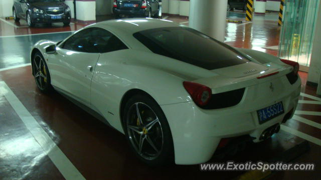 Ferrari 458 Italia spotted in SHANGHAI, China