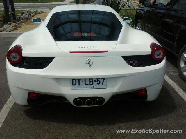 nice white 458 Spotted by trote Date spotted 01 20 12 Tags