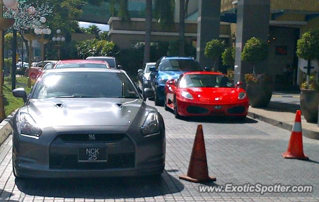 Ferrari F430 spotted in The Curve Mutiara Damansara, Malaysia