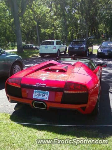 Lamborghini Murcielago spotted in Dellwood, Minnesota