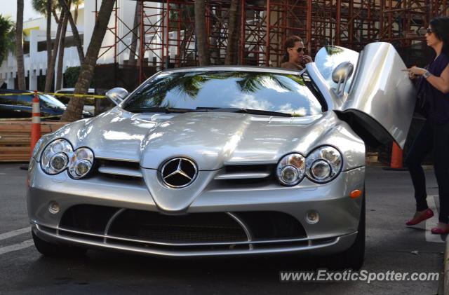 Mercedes SLR spotted in Miami, Florida