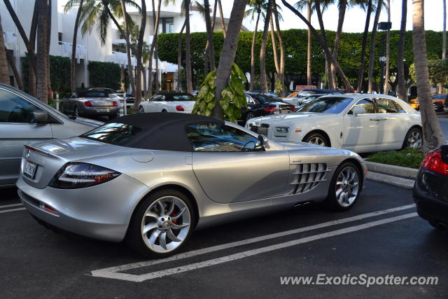 Mercedes SLR spotted in Miami, Florida