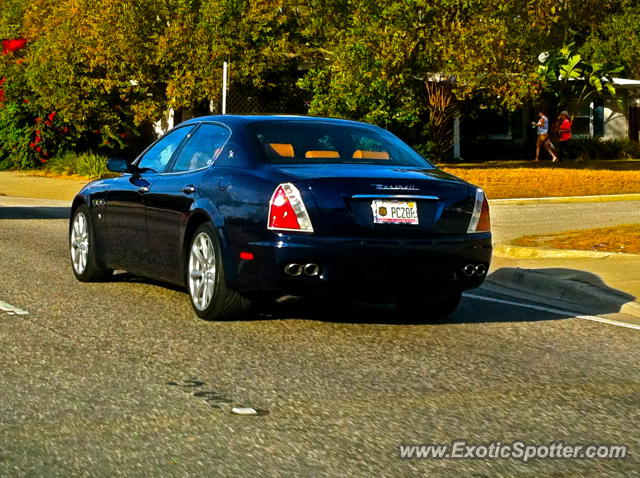 Maserati Quattroporte spotted in Orlando, Florida