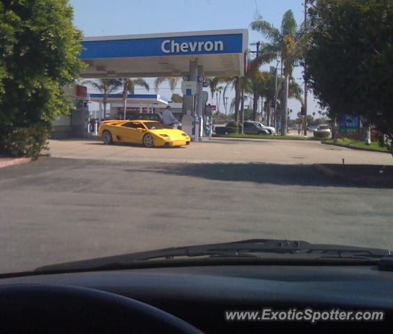 Lamborghini Diablo spotted in Newport Beach, California
