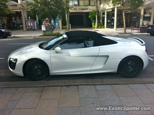 Audi R8 spotted in Noosa, Queensland, Australia