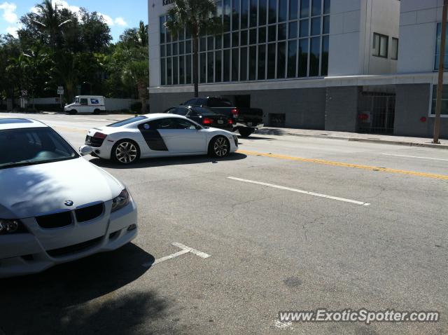 Audi R8 spotted in Ft. Lauderdale, Florida
