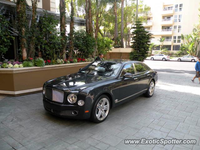 Bentley Mulsanne spotted in Beverly Hills , California